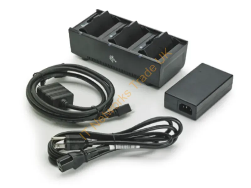 SAC-MPM-3BCHGUS1-01 - Zebra Sac-Mpm-3Bchgus1-01 Mobile Device Charger Portable Printer Black Ac Indoor