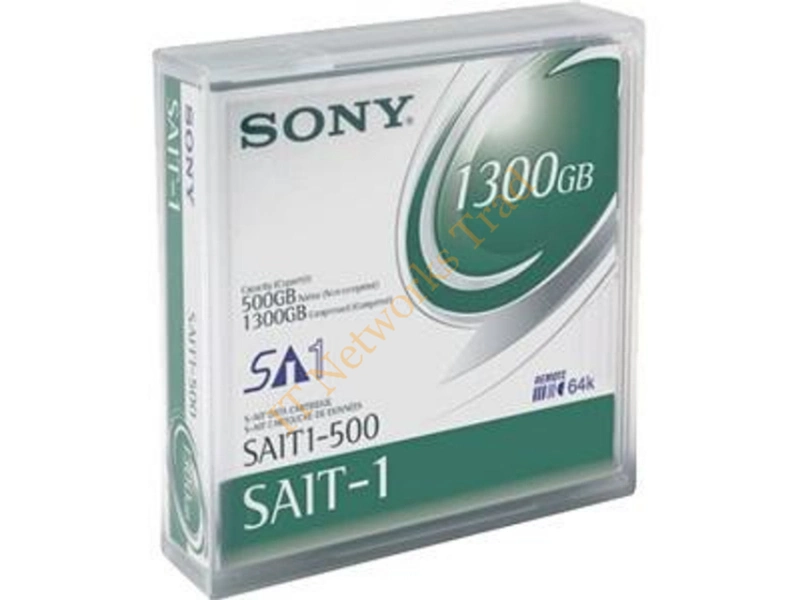SAIT1500 Sony SAIT Tape Cartridge SAIT SAIT-1 500GB (Native) / 1.3TB (Compressed) Tape Media Storage