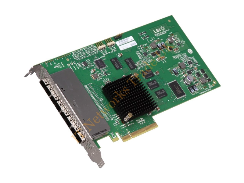 SAS9200-16E LSI Logic 16-Port 6GB/s SAS / SATA PCI-Express 2.0 x 8 RAID Controller Storage