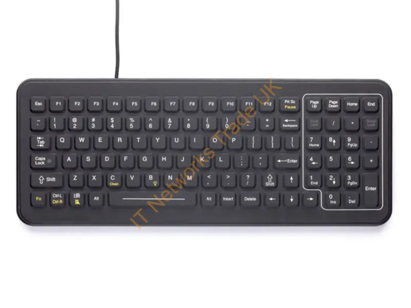 SB-101-USB - Ikey Sealed Keyboard With Backlight