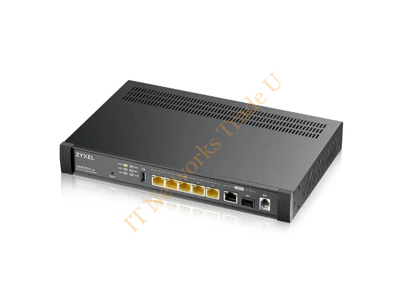 SBG5500-A-ZZ0101F - ZyXEL SBG5500-A Ethernet LAN Black wired router