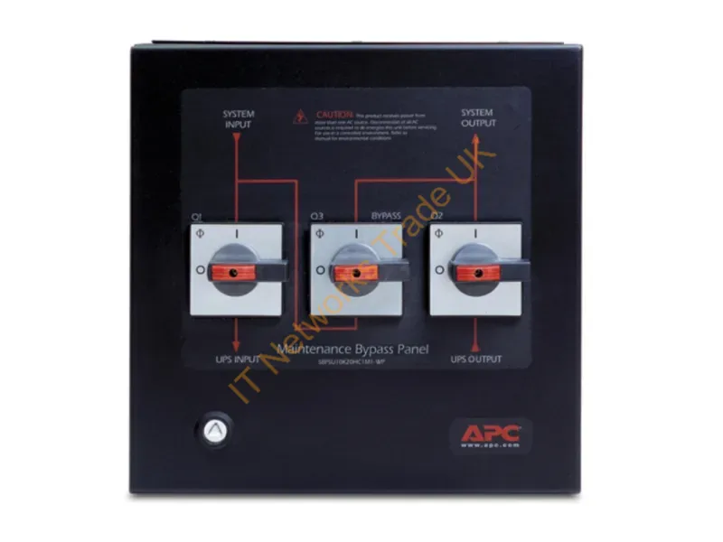 SBPSU10K20HC1M1-WP - APC Smart-UPS VT Maintenance Bypass Panel Black power supply unit