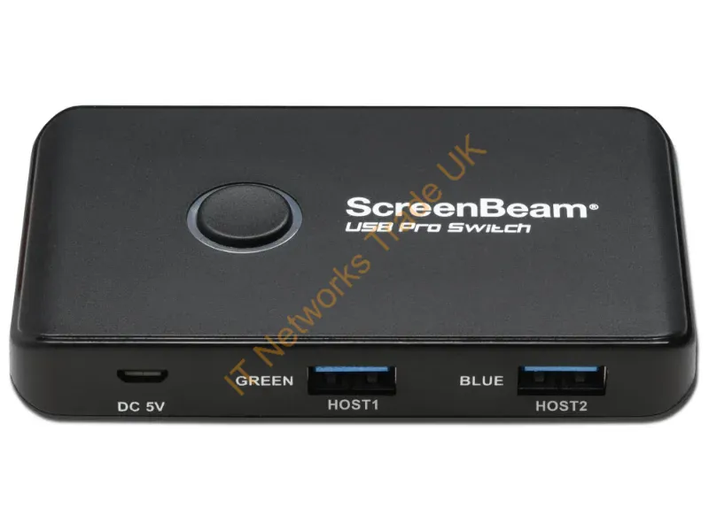 SBUSBSW4EU - ScreenBeam USB Pro Switch Black 1 pc(s)