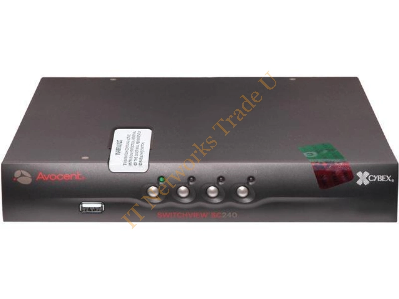 SC240-001 Avocent 4-Port USB PS/2 KVM Switch