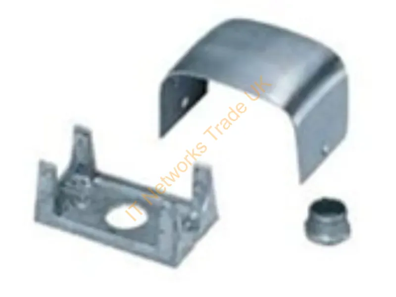 SC3099A - Hubbell Premise Wiring Ped Housing, 2-G, 1 Chase Nipple