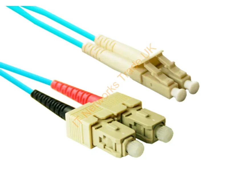 SCLC-10G-20M-ENC - Enet Components Sc - Lc 20M M/M Infiniband/Fibre Optic Cable 787.4" (20 M) Blue