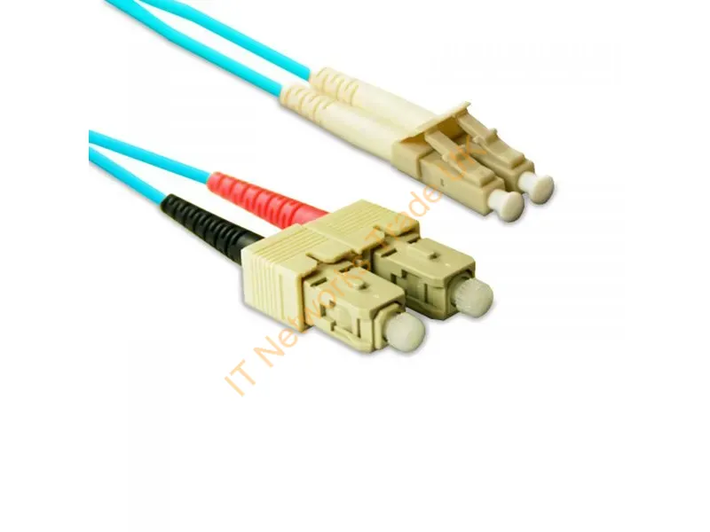 SCLC-10G-20M-ENT - Enet Components Sclc-10G-20M-Ent Infiniband/Fibre Optic Cable 787.4" (20 M) Sc Lc Aqua Color