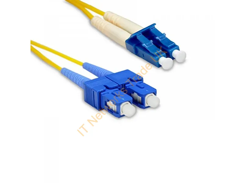 SCLC-SM-18M-ENC - Enet Components Sclc-Sm-18M-Enc Infiniband/Fibre Optic Cable 708.7" (18 M) Sc Lc Yellow
