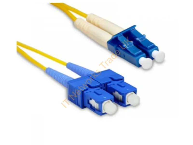 SCLC-YLOM3-30M-ENC - Enet Components Sclc-Ylom3-30M-Enc Infiniband/Fibre Optic Cable 1181.1" (30 M) Sc Lc Om3 Yellow