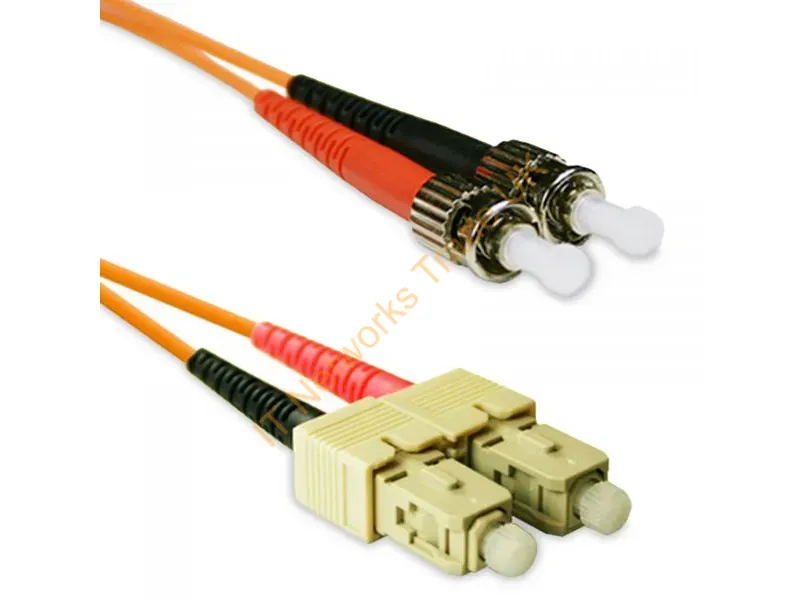 SCST-15M-ENT - Enet Components Scst-15M-Ent Infiniband/Fibre Optic Cable 590.6" (15 M) Sc St Orange