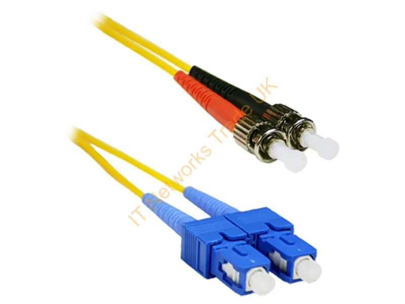 SCST-SM-15M-ENC - Enet Components 15M, Sc/St Infiniband/Fibre Optic Cable 590.6" (15 M) Yellow