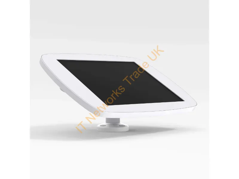 SD-W4-PL2-MG - Bouncepad Swivel Desk | Apple iPad Pro 1/2 Gen 12.9 (2015 2017) | White | Exposed Front Camera and Home Button |