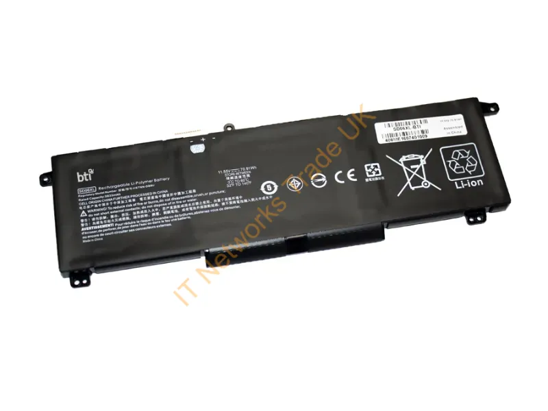 SD06XL-BTI - Bti Sd06Xl- Industrial Rechargeable Battery Lithium-Ion (Li-Ion) 5833 Mah 11.55 V