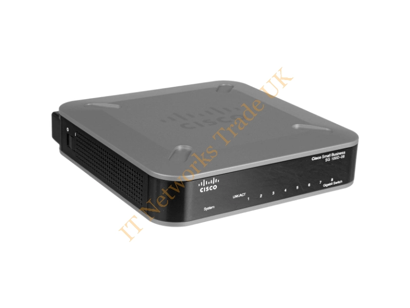 SD2008T-NA Cisco SG 100D-08 8-Port 8 x RJ-45 10/100/1000Base-T Gigabit Ethernet Layer 2 Network Switch