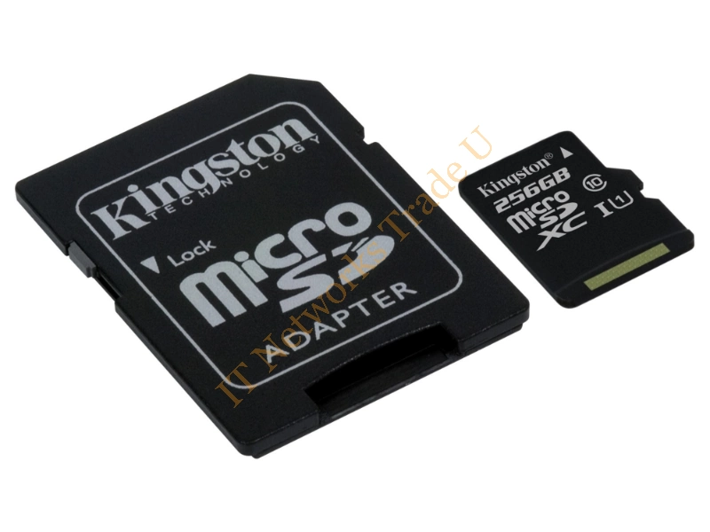 SDC10G2/256GB - Kingston Technology SDC10G2 256GB MicroSDXC UHS-I Class 10 memory card Cable