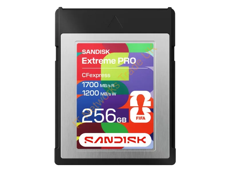 SDCFE-256G-GF4NN - Sandisk 256Gb Sandisk Cfexpress Type B Card: Fwc 2026 Edition