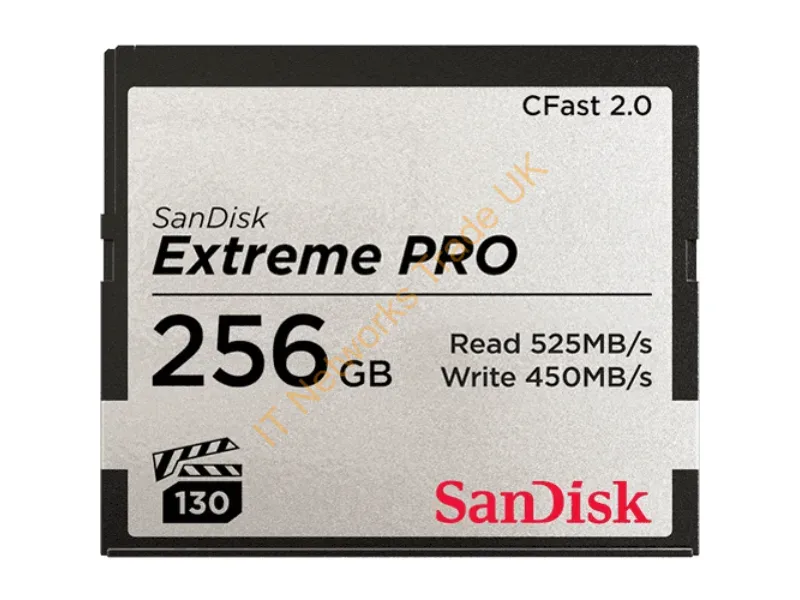 SDCFSP-256G-A46D - Sandisk Extreme Pro Cfast 2.0 256 Gb