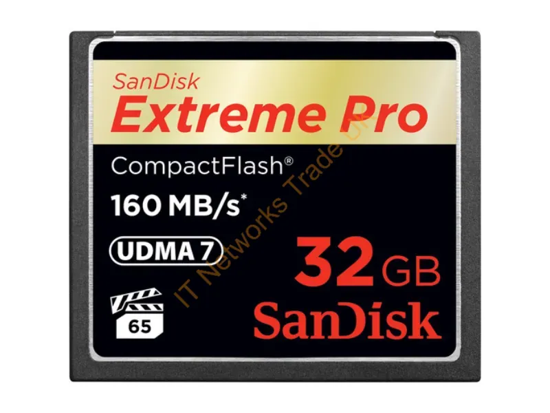 SDCFXPS-032G-A46 - Sandisk 32Gb Extreme Pro Cf 160Mb/S Compactflash