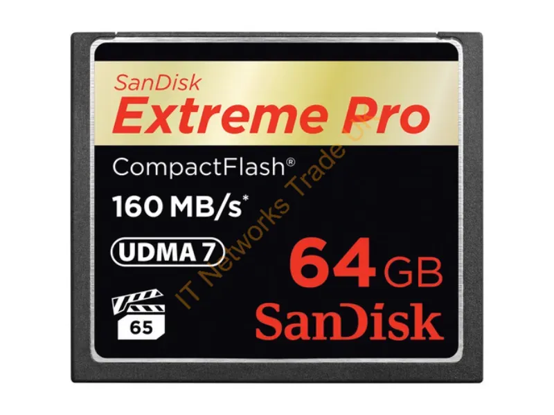 SDCFXPS-064G-A46 - Sandisk 64Gb Extreme Pro Cf 160Mb/S Compactflash