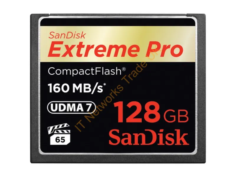 SDCFXPS-128G-X46 - Sandisk 128GB Extreme Pro CF 160MB/s 128GB CompactFlash memory card Cable