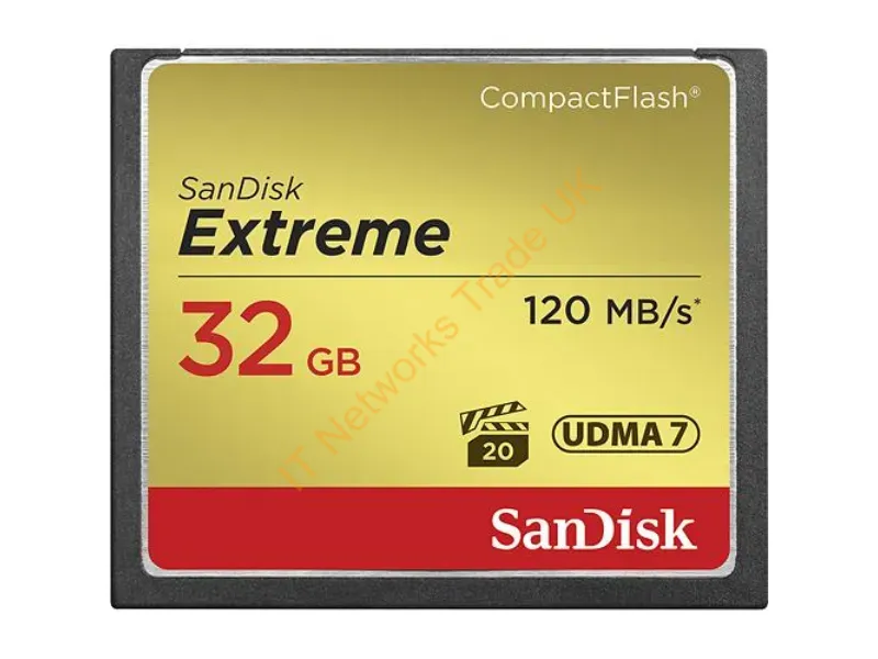 SDCFXS-032G-A46 - Sandisk 32Gb Extreme Cf Compactflash