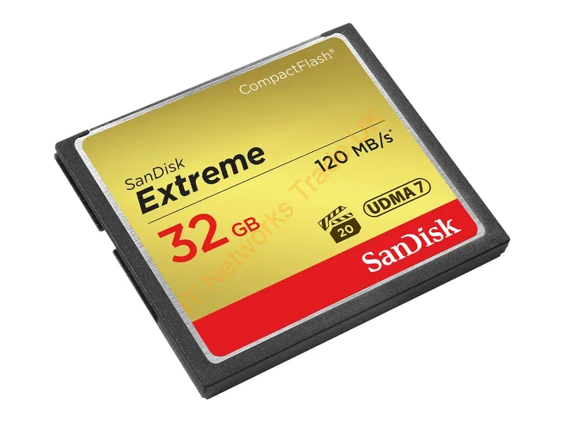 SDCFXSB-032G-G46 - SANDISK  32 GB CompactFlash SANDISK EXTREME 120MB/s [85MB wr