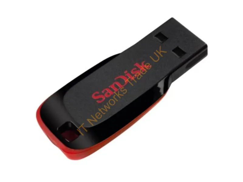 SDCZ50-064G-B35 SanDisk 64GB Cruzer Blade USB 2.0 Flash Drive