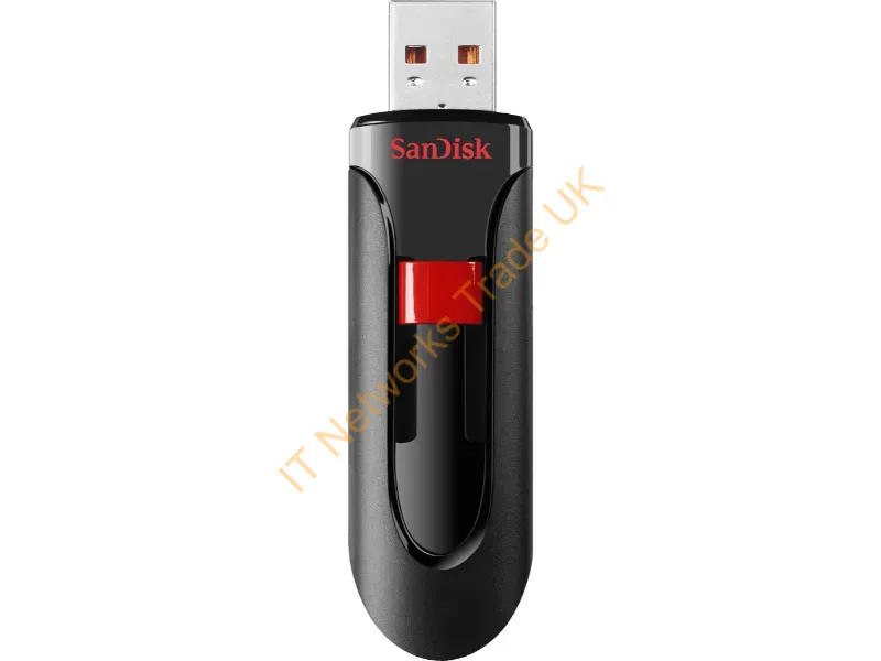 SDCZ60-256G-A46 - Sandisk Cruzer Glide Usb Flash Drive 256 Gb Usb Type-A 2.0 Black, Red