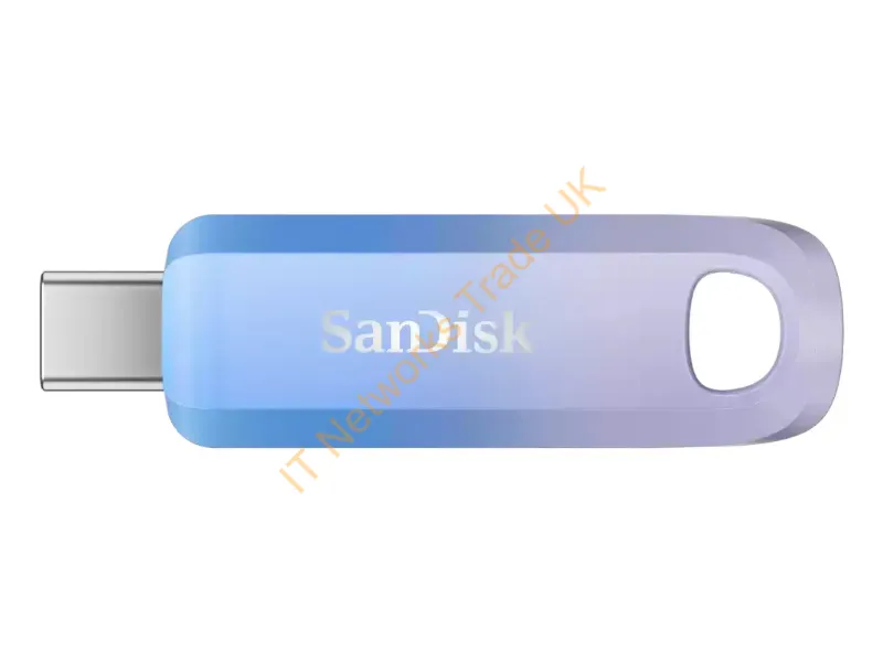SDCZ75C-512G-G46 - Sandisk Creator Usb Flash Drive 512 Gb Usb Type-C 3.2 Gen 1 (3.1 Gen 1) Blue, LILAc