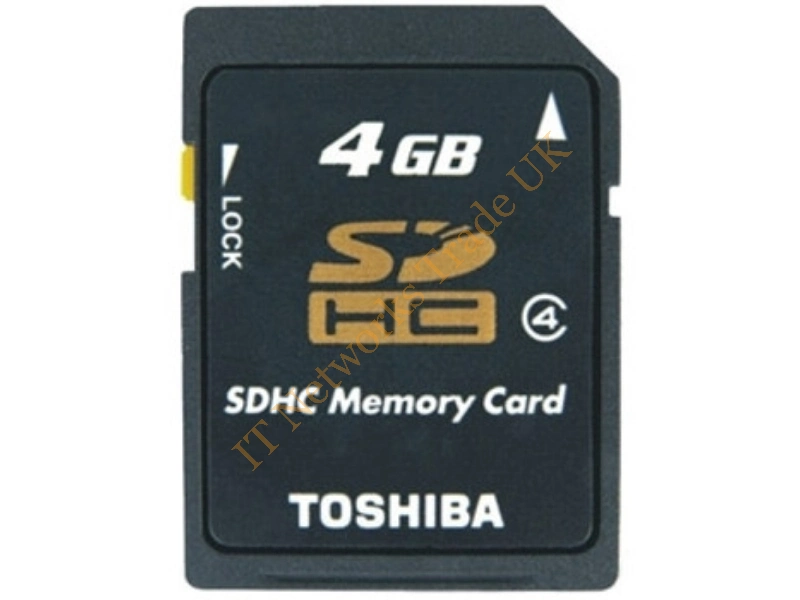 SDHC-4GB-10-RT Gigaram 4GB 88x 9-Pin Class 10 SDHC Flash Memory Card