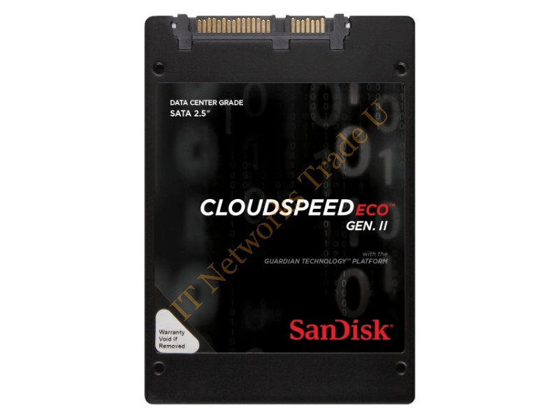 SDLF1DAR-480G-1HA2 - Sandisk CloudSpeed Eco Gen. II 480GB 2.5" Serial ATA III Solid State Drives