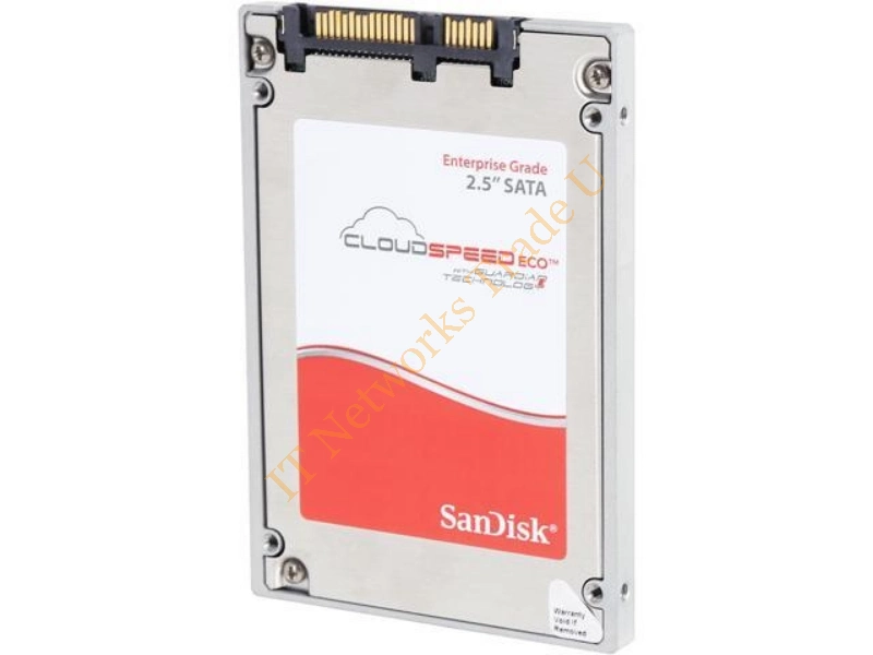 SDLFNCAR-960G-1HA1 SanDisk CloudSpeed Eco 960GB Multi-Level Cell (MLC) SATA 6Gb/s 2.5-inch Solid State Drive SSD Storage