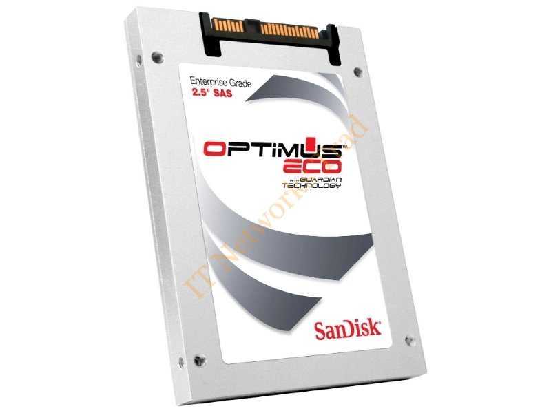 SDLKAE9W-100G SanDisk Optimus Ultra Plus 100GB Multi-Level Cell (MLC) SAS 6Gb/s Write Intensive 2.5-inch Solid State Drive SSD Storage