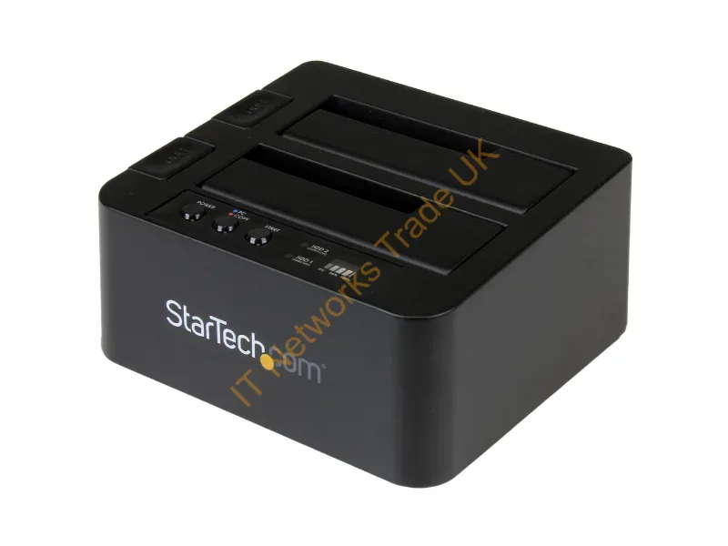 SDOCK2U313R - Startech.Com Sdock2U313R Media Duplicator Hdd Duplicator Black 2 Copies
