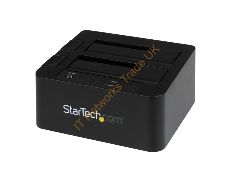 SDOCK2U33EB - Startech.Com Sdock2U33Eb Storage Drive Docking Station Usb 3.2 Gen 1 (3.1 Gen 1) Type-B Black