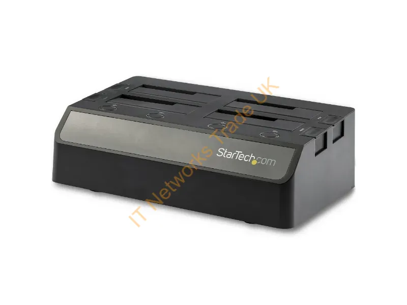 SDOCK4U313 - Startech.Com Sdock4U313 Storage Drive Docking Station Usb 3.2 Gen 2 (3.1 Gen 2) Type-C Black