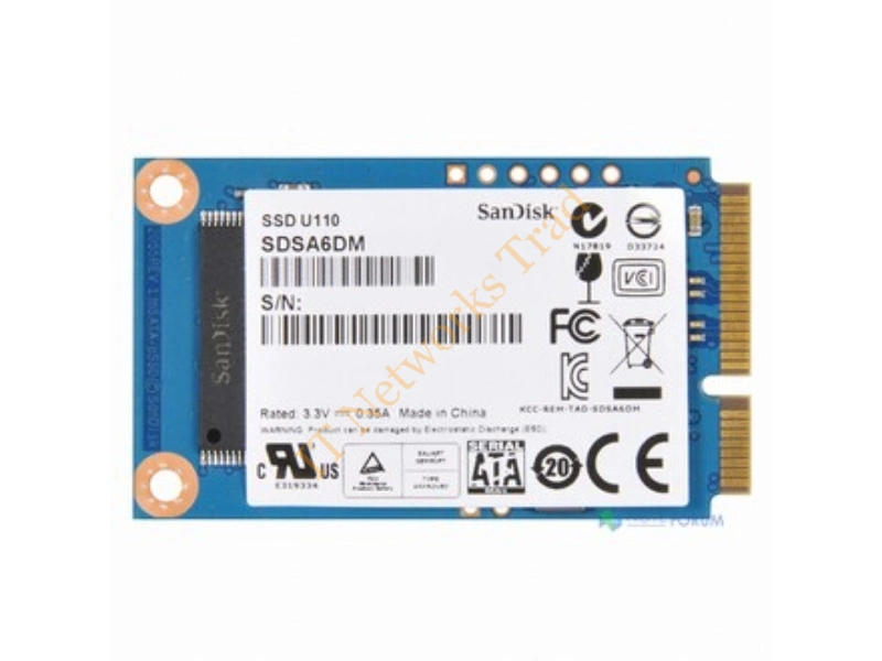 SDSA6DM-064G-1004 SanDisk U110 64GB Multi-Level Cell (MLC) SATA 6Gb/s mSATA Solid State Drive SSD Storage