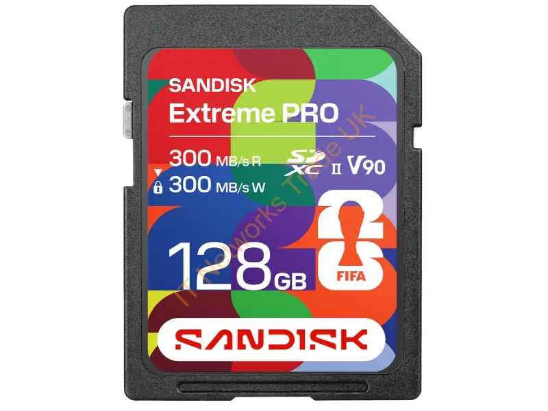 SDSDXDM-128G-GN4IH - Sandisk 128Gb Sandisk Sd Uhs-Ii Card: Fwc 2026 Edition Uhs-Ii