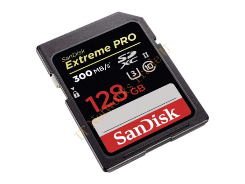 SDSDXPK-128G-GN4IN - Sandisk Extreme PRO, 128 GB 128GB SDXC UHS-II Class 10 memory card Cable
