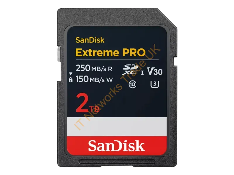 SDSDXXD-2T00-GN4IN - Strategic Sourcing Sandisk 2Tb Extreme Pro Sdxc Uhs-I Memory Card
