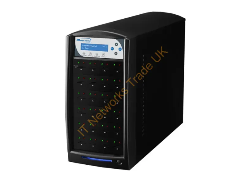 SDSHARK-23T-BK - Vinpower Digital Sdshark Flash Memory Card Duplicator Black 23 Copies