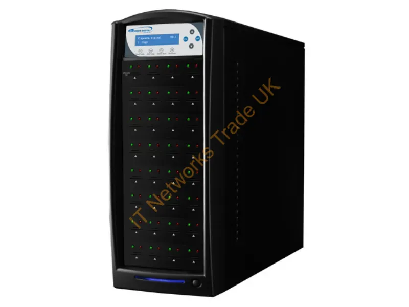 SDSHARK-31T-BK - Vinpower Digital Sdshark Flash Memory Card Duplicator Black 31 Copies