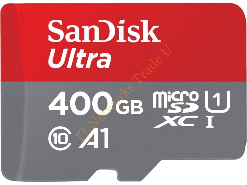 SDSQUAR-400G-GN6MA - Sandisk Ultra MicroSDXC UHS-I Class 10 memory card Cable