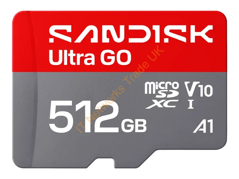SDSQUGN-512G-GN6MN - SanDisk  SanDisk 512GB UltraGO microSD