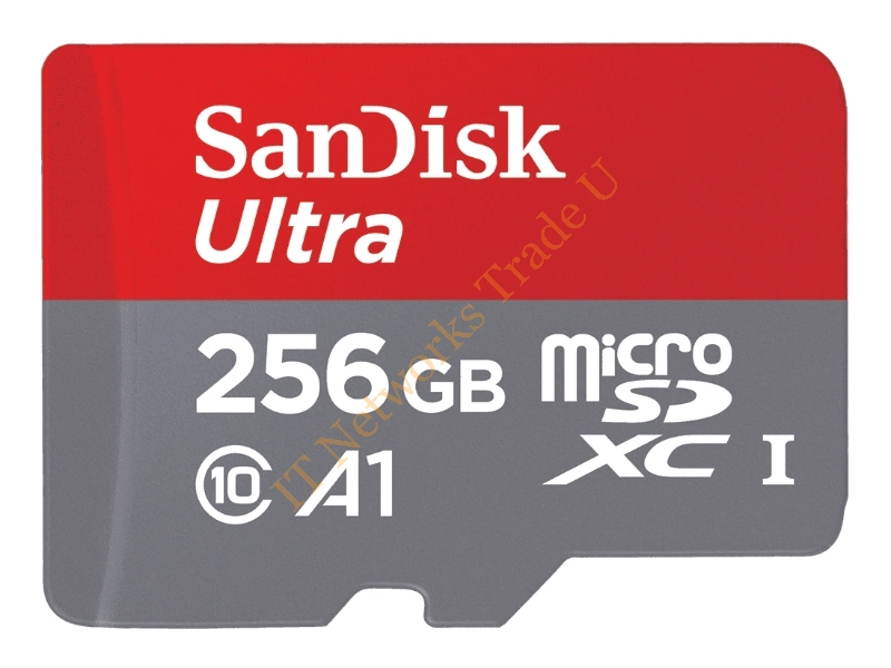 SDSQUNI-256G-GN6MA - Sandisk SDSQUNI-256G-GN6MA 256GB MicroSDXC UHS-I Class 10 memory card Cable