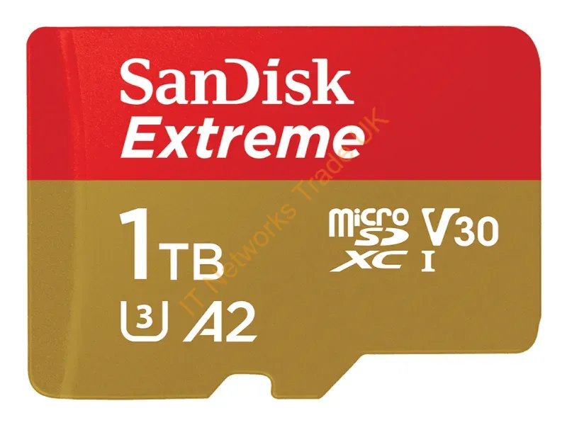 SDSQXAV-1T00-GN6MA - Sandisk Extreme 1.02 Tb Microsdxc Uhs-I Class 3