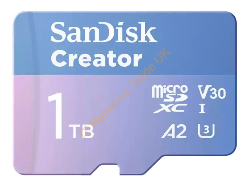 SDSQXAV-1T00-GN6MS - Sandisk Creator 1 Tb Microsdxc Uhs-I Class 10