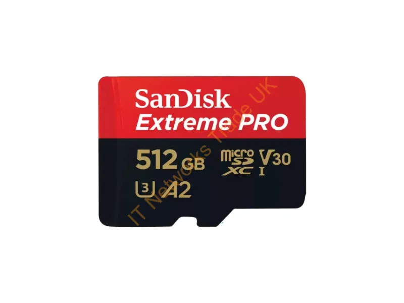 SDSQXCD-512G-GN6MA - SanDisk Extreme Pro microSD 512GB + SD-adapt.