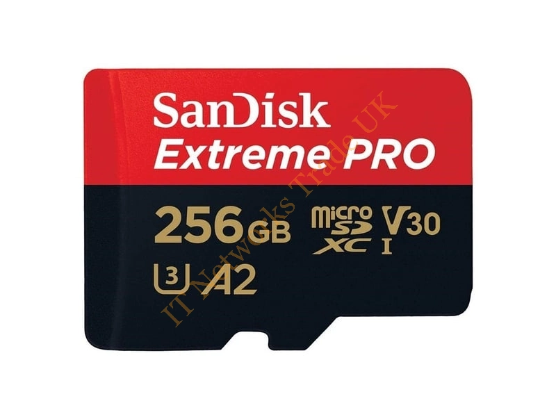 SDSQXCZ-256G-GN6MA SanDisk 256GB Micro SDXC Extreme Pro Flash Memory Card