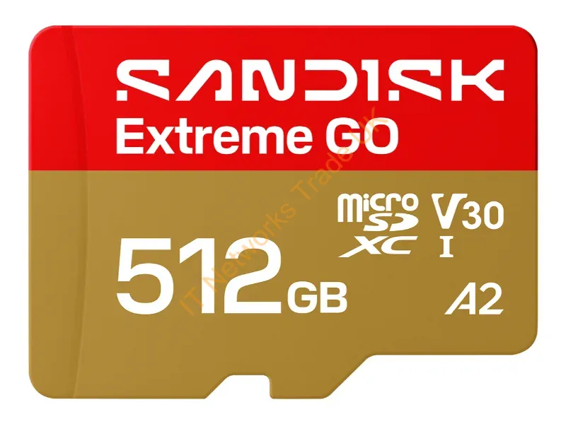 SDSQXGN-512G-GN6MN - SanDisk  SanDisk 512GB ExtremeGOmicroSD